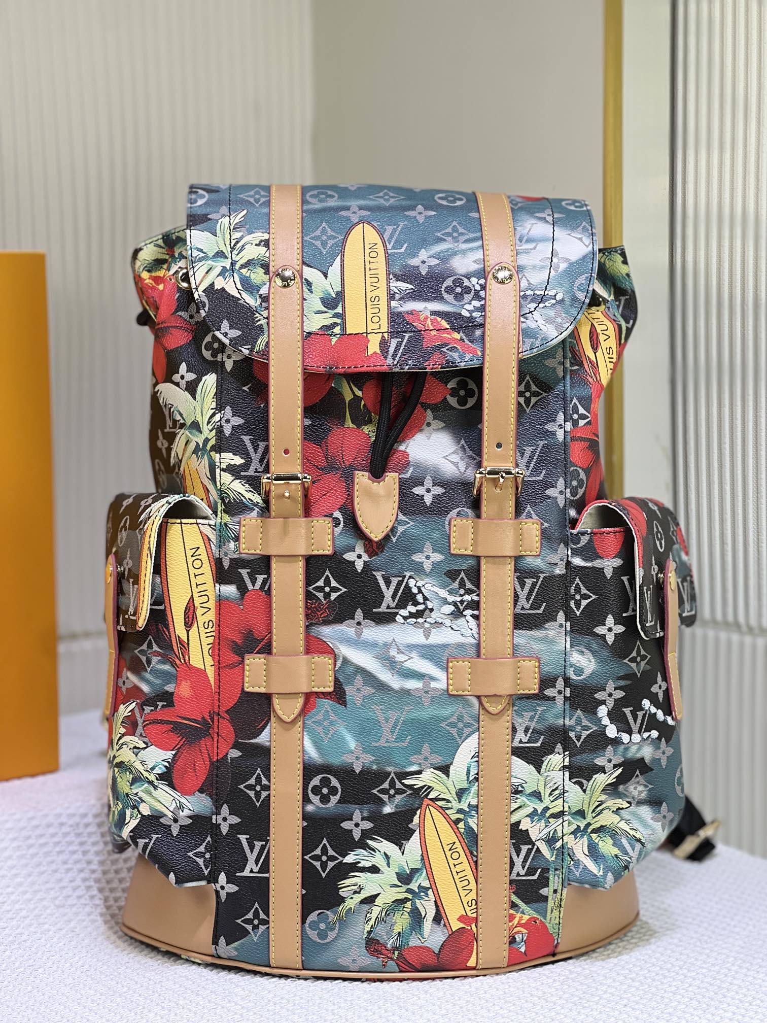 Christopherルイヴィトン リュック M24996 M41379  LV Monogram Surfin スーパーコピーバックパックN品代引き後払い可能安全なサイト